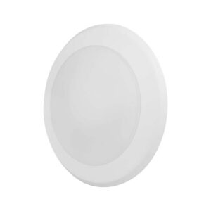 Nicor Lighting RCD61120S9WH Low-Profile Surface Mount LED Disk Light 6 inch, Selectable CCT, White