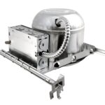 Nicor Lighting 17014A-LED-ID 6" Shallow Housing LED IC Airtight, Silver