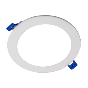 Nicor Lighting DLE621202KRDWH 6" Edge-Lit Recessed LED Downlight Round, 2700K, White