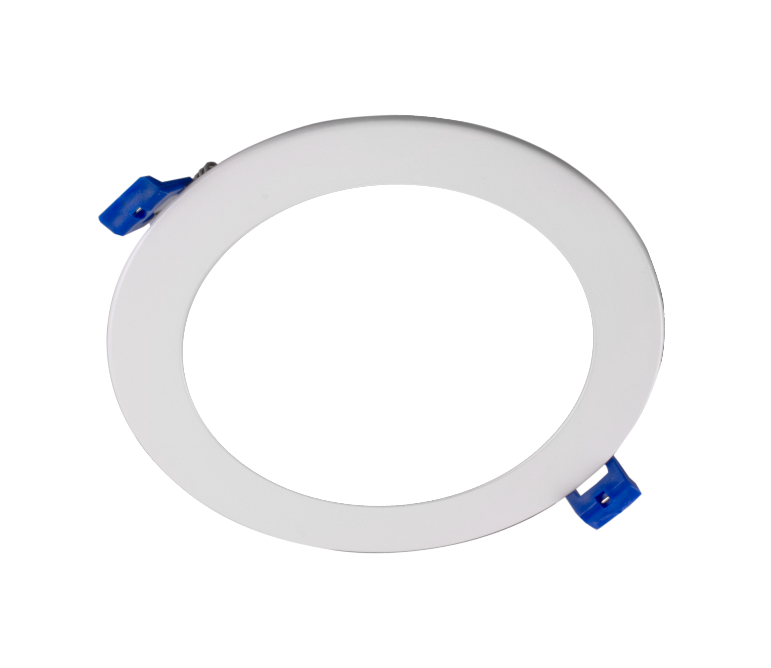 Nicor Lighting DLE621202KRDWH 6" Edge-Lit Recessed LED Downlight Round, 2700K, White