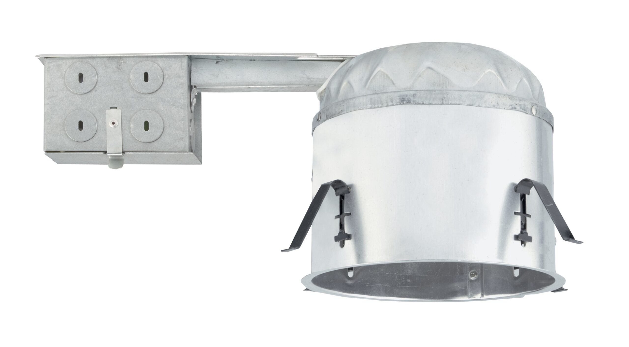 Nicor Lighting 17014AR-LED-ID 6" Remodel Housing LED IC Airtight, Silver
