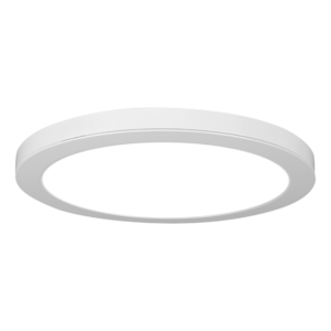 Nicor Lighting DSE153120SRDWH 15" Edge-Lit Selectable LED Surface-Mount Round, Selectable CCT, White