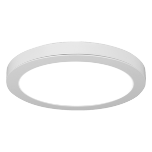 Nicor Lighting DSE113120SRDWH 11" Edge-Lit Selectable LED Surface-Mount Round, Selectable CCT, White