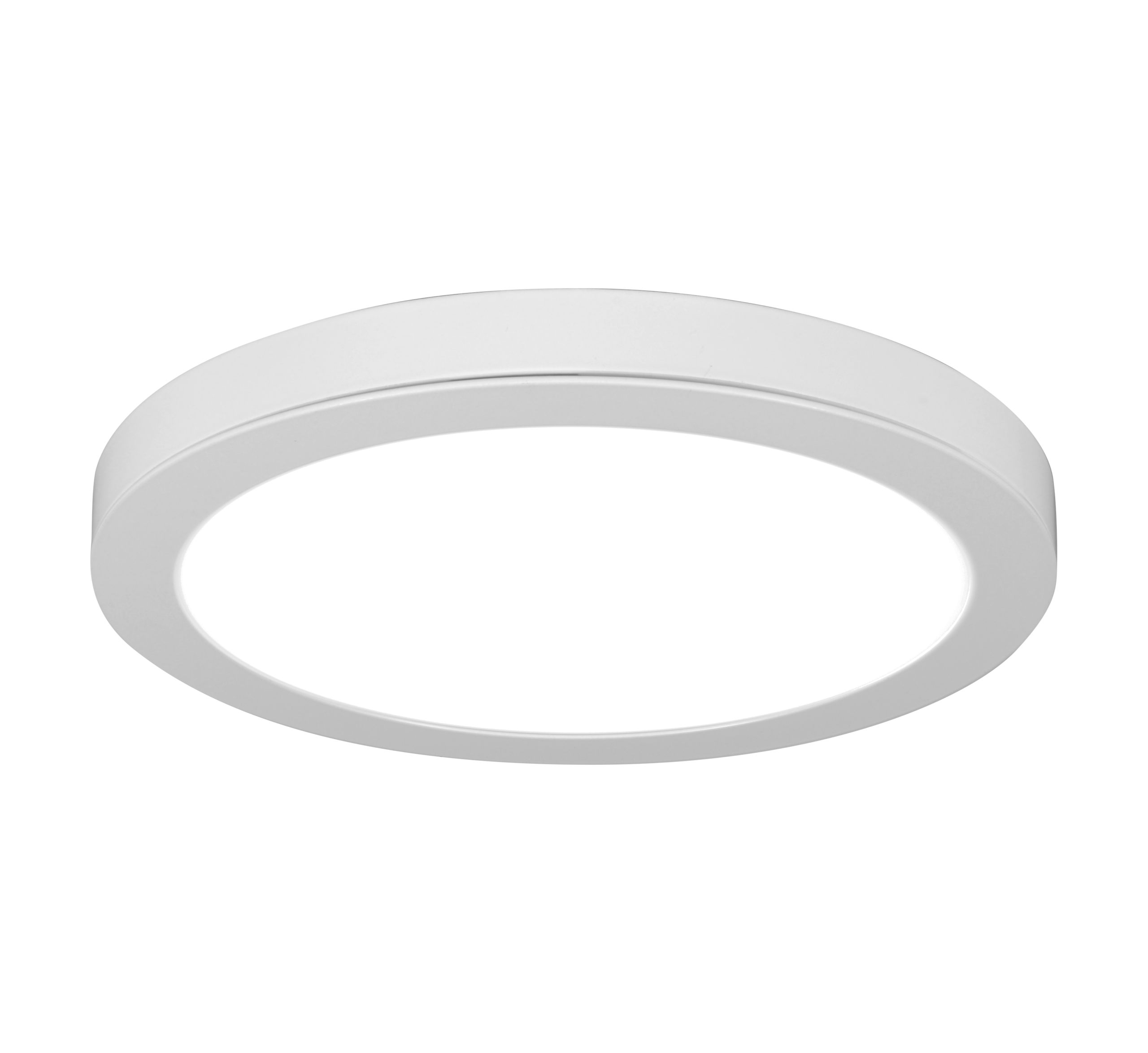 Nicor Lighting DSE113120SRDWH 11" Edge-Lit Selectable LED Surface-Mount Round, Selectable CCT, White