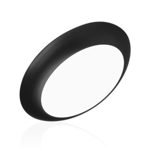 Nicor Lighting RSD41120SBK 4" LED Disk Light, Selectable CCT, Black
