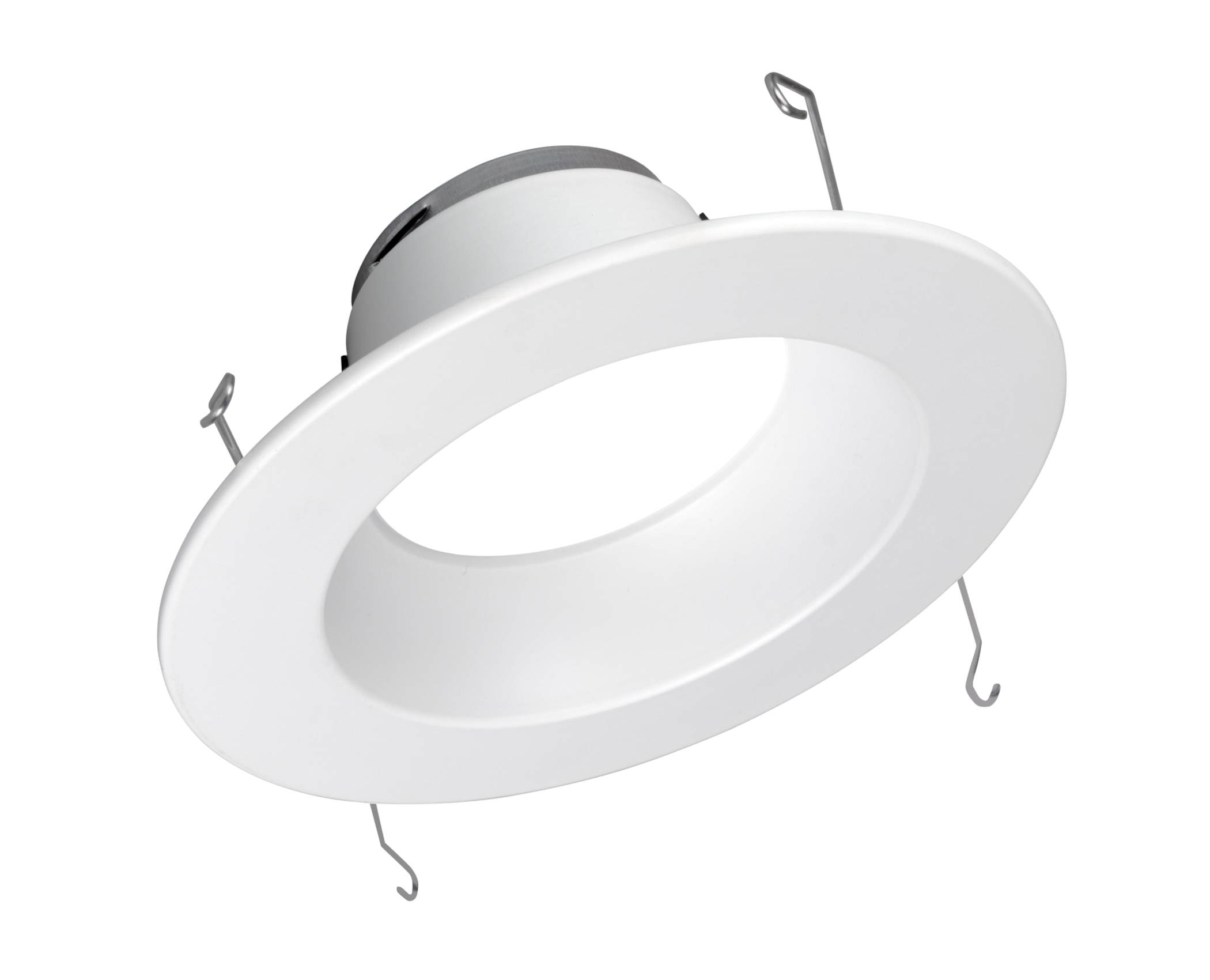 Nicor Lighting DLR565081202KWH 5"/6" Recessed LED Downlight 800Lm Output, 2700K, White
