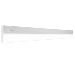 Nicor Lighting UCB133SWH 33" LED Undercabinet CCT Selectable with On/Off Switch, Selectable CCT, White