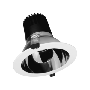 Nicor Lighting CDG61RT38SUS9CLWHMD 6" Modular LED Downlight Retrofit System Medium Optic, Selectable CCT, Clear/White