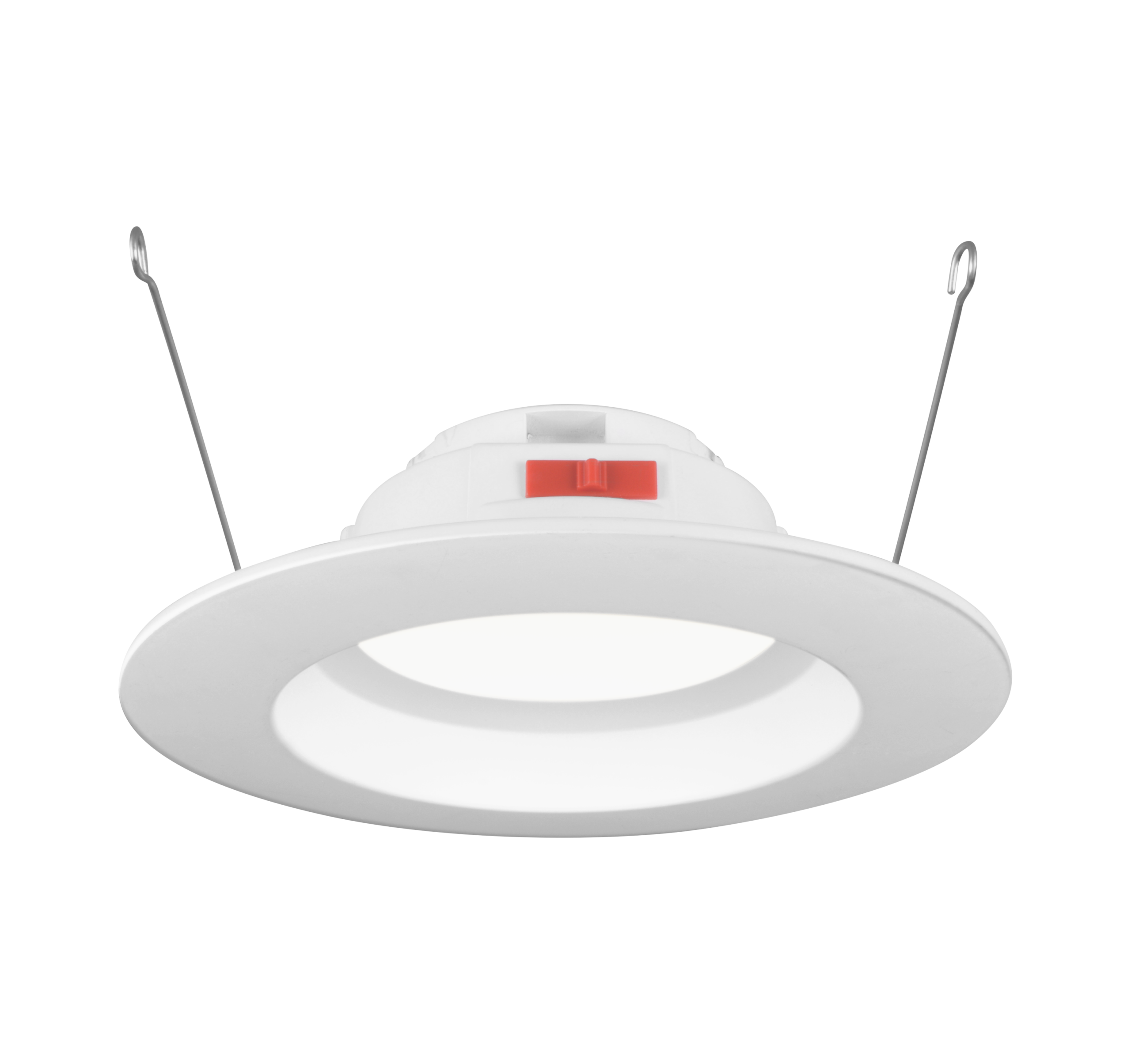 Nicor Lighting DLR566P120SWH Recessed LED Downlight, Selectable CCT, White