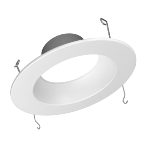 Nicor Lighting DCR561081205KWH 5"/6" LED Recessed Downlight at 800Lm, 5000K, White