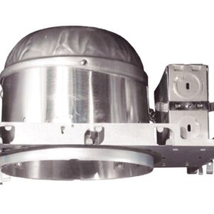 Nicor Lighting 17014A 6" Airtight Shallow Housing, Silver