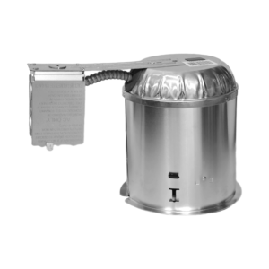 Nicor Lighting 17003AR 6" Remodel Airtight Housing, Silver