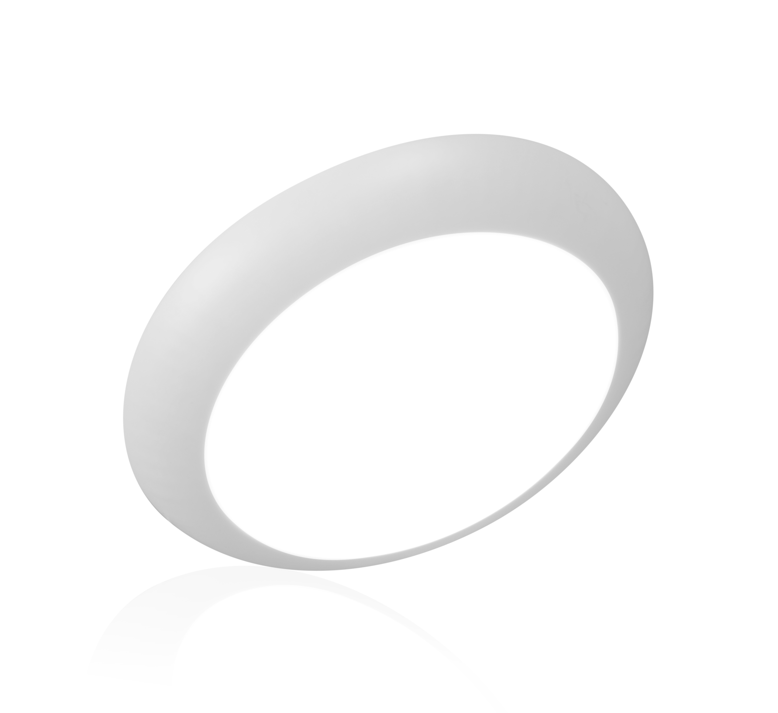 Nicor Lighting RSD611204KWH 6" LED Disk Light, 4000K, White
