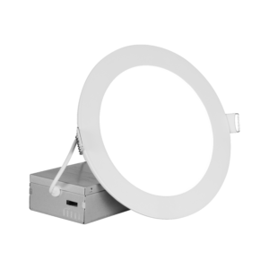 Nicor Lighting REL61120SRDWH 6" Edge-Lit Recessed LED Downlight Round, Selectable CCT, White