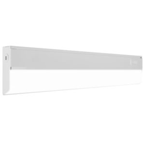Nicor Lighting UCB118SNWH 18" LED Undercabinet CCT Selectable without Switch, Selectable CCT, White